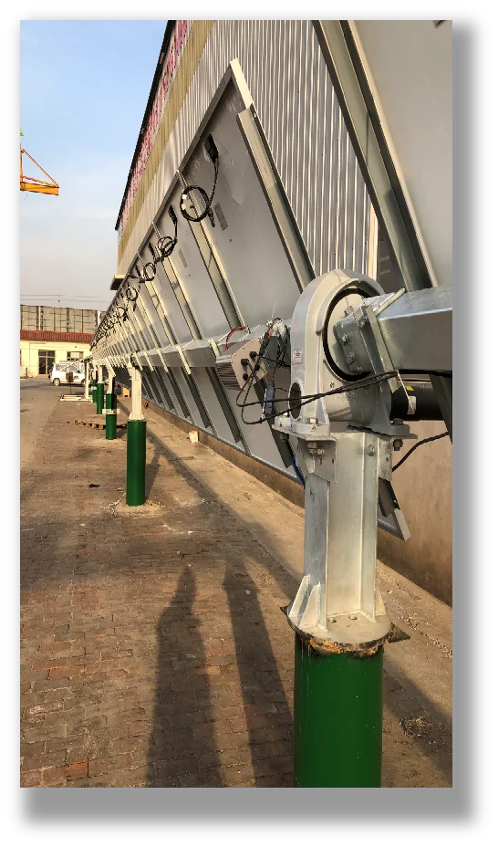 Commercial Concrete Pv Mounting Structure Solar Panel Racking Systems Solar Ground Mounts