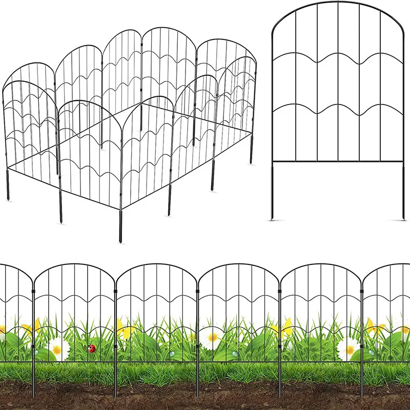 Wholesale custom size Waterproof Home Outdoor Decorative garden mesh fence