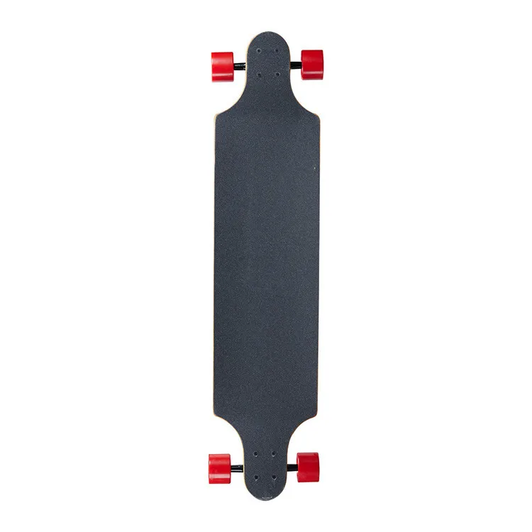 OEM 42inch Cruiser Skate Board Double Kick Land Surfskate Canadian Maple Wood Bridge Skate Board Longboard Skateboard