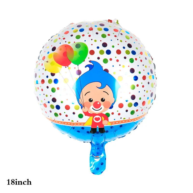 TS Cartoon Circus Clown Tent Animal Zebra Lion woodpecker Foil Balloon Carnival Theme Happy Birthday Party Decorations Balloons