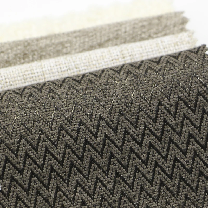 Factory Custom 2022 New Design Zigzag Pattern 100 Polyester Woven Fabric For Dog Bed