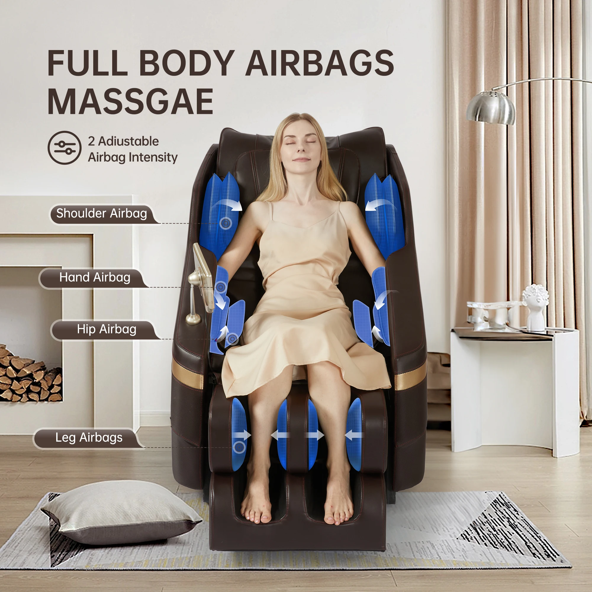 REALRELAX Zero Gravity Customized Massage COST EFFECTIVE Massage Chair wholesale Full Body Airbag Massage recliner