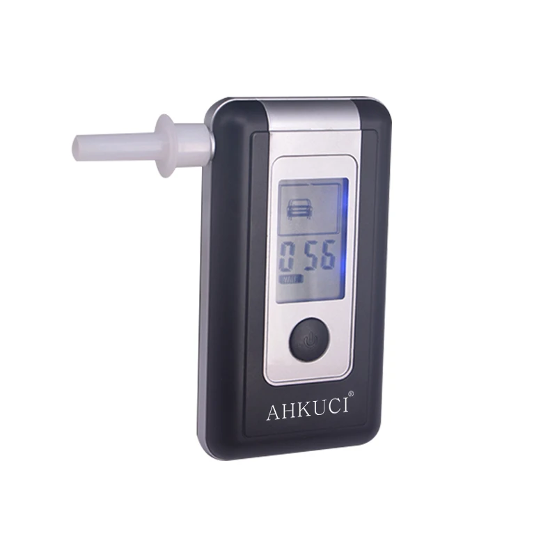 Ahkuci New upgrade Analyzer Fuel Cell  Breathalyzer Alcohol Breath Tester AT-6001F for driving