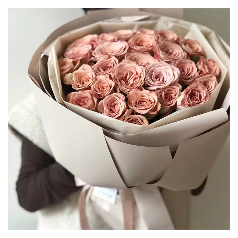 Wholesale Hot selling Korea Style Waterproof Matte Flower Wrapping Paper