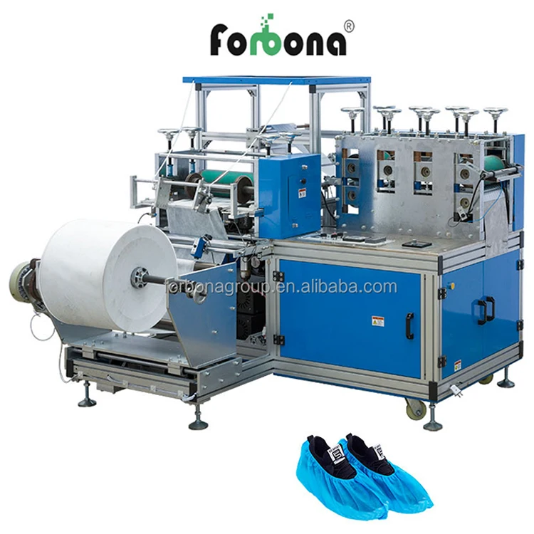 Forbona Non-woven Material In Stock Surgical Shoecover High Quality Disposable Shoe Cover Making Machine