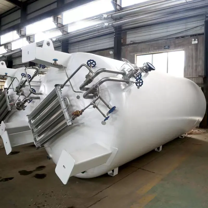 RFCC Cryogenic Storage Tank For Industrial Gas Liquid Oxygen, Nitrogen, Argon, CO2, LNG
