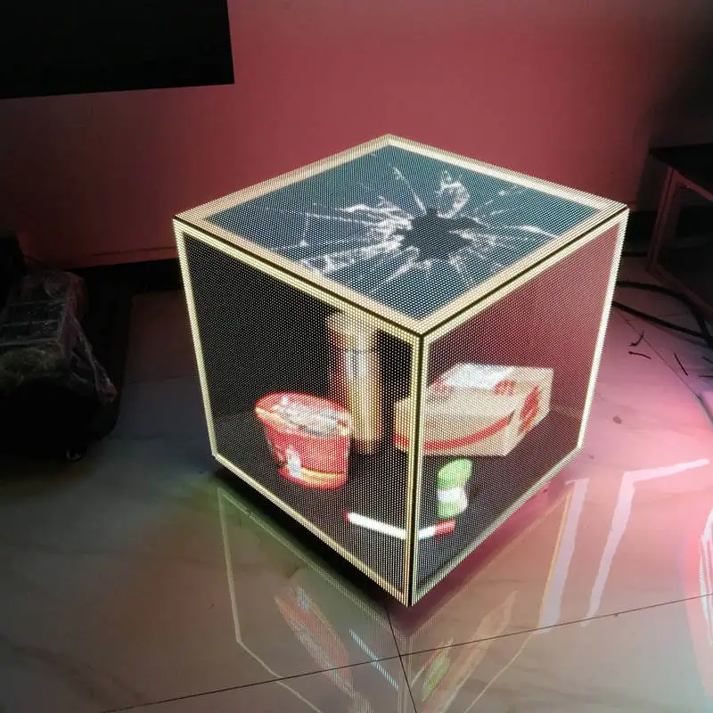 Digital Advertising Cube Led Display Screen Pantalla Led Cube