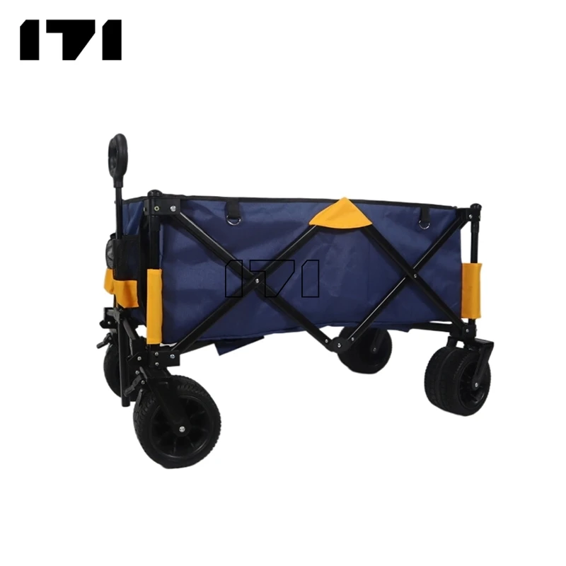 Outdoor Garden Multipurpose Collapsible Foldable Utility Beach Cart Camping Folding Wagon
