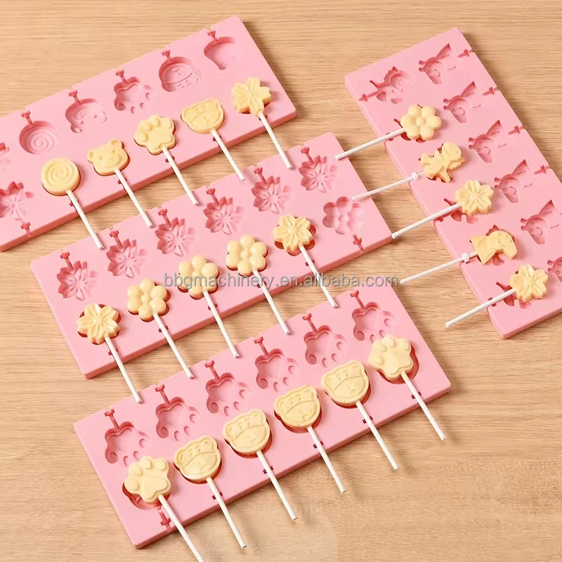 Small factory lollipop candy making machine lollipop candy depositor