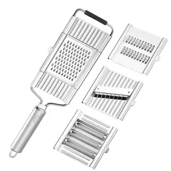 4 in 1 Multi-purpose Vegetable Slicer Grater Cutter Shredders Fruit Potato Peeler Carrot Grater Home Gadget Kitchen Accessories