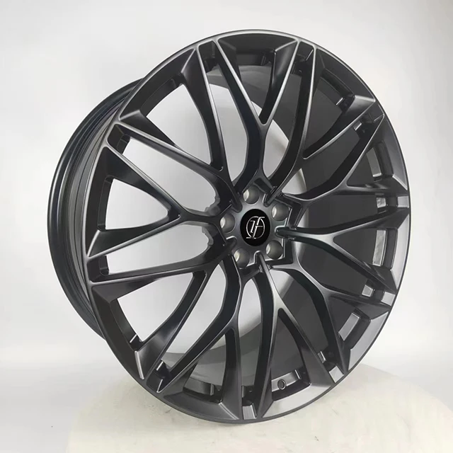 Yufei 22-дюймовые 5x112 кованые колеса глянцевые черные подходят для автомобиля