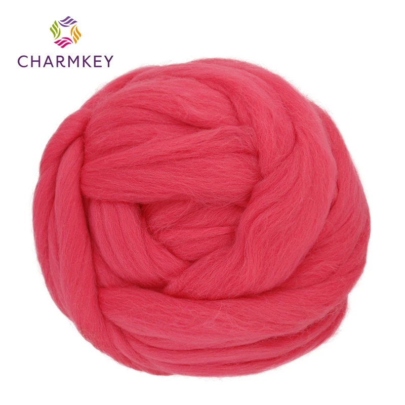 Top Selling High Quality 1kg/ball Super Soft Chunky Tube Yarn merino wool yarn for Beautiful DIY Handmade Knitting Garments