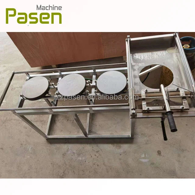Stainless Steel Arabic saj bread arabic crepe making machine Commercial Arabian thin crispy Regag bread machine for sale