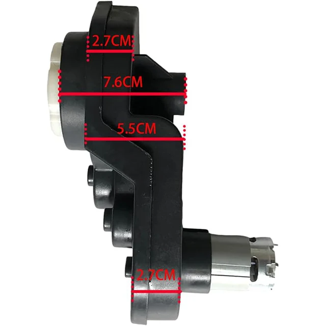 Children Ride on Car Parts High Power Wheels Gearbox High Torque 24 Volt Motor 30000RPM Gear Box