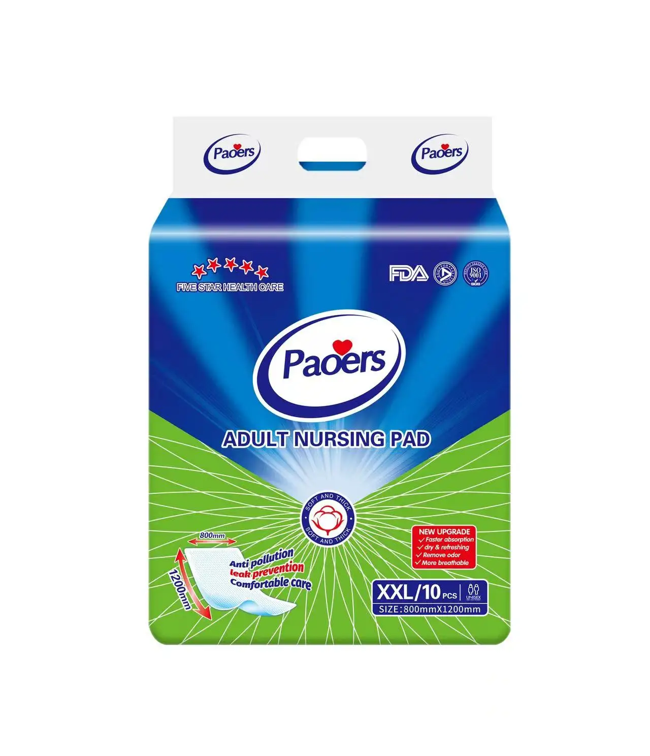 Finely processed Super High Absorbency Female Menstrual Pads vibrating mattress pad for adults