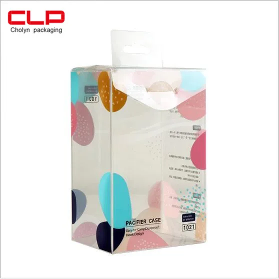 Folding plastic box packaging custom beauty blender box