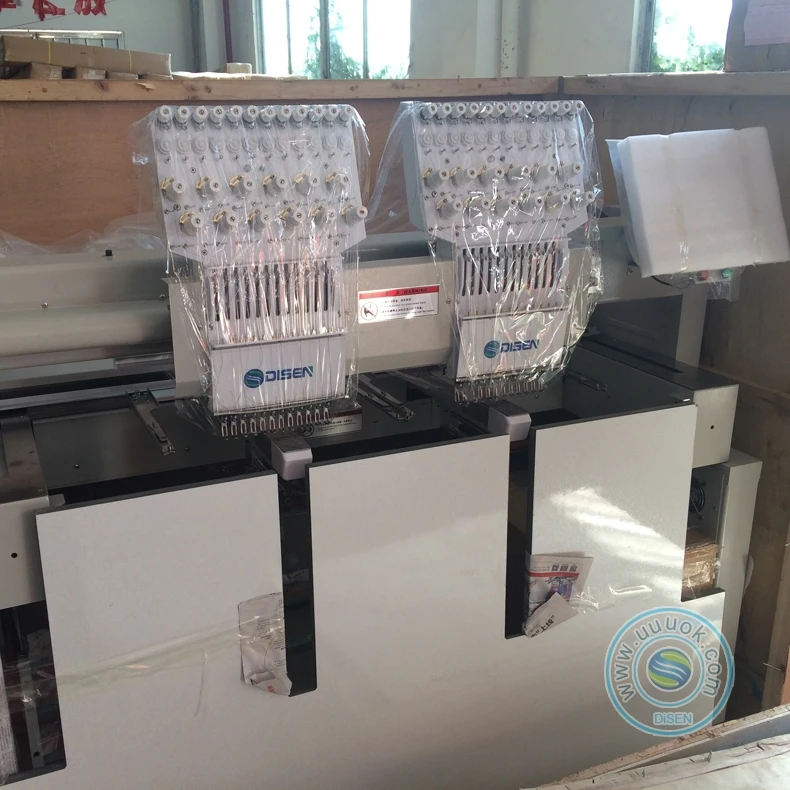 1/2/4/6 heads 9/12/15 needles Customized computerized embroidery machine China factory price