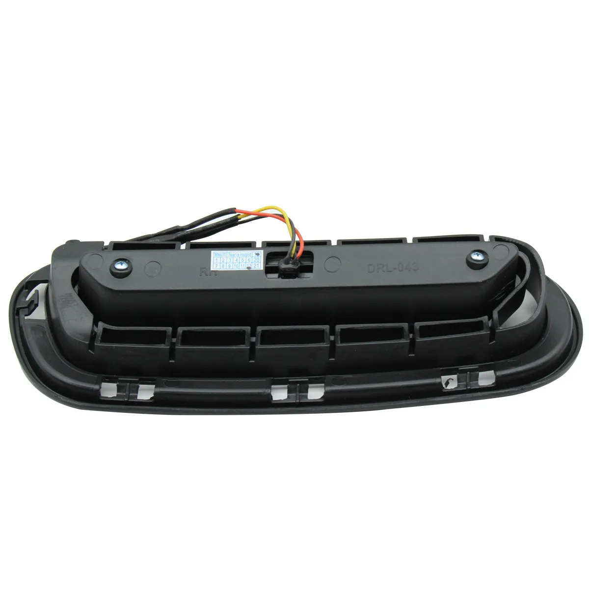 Winauto 12V Dual Color White Yellow Flowing Pattern Daytime Running Lamp For Kia Stinger 2018 - 2020 Front LED Car Foglight DRL