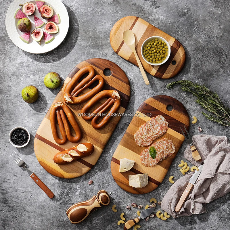 Woodsun Oval Kitchen Cutting Board