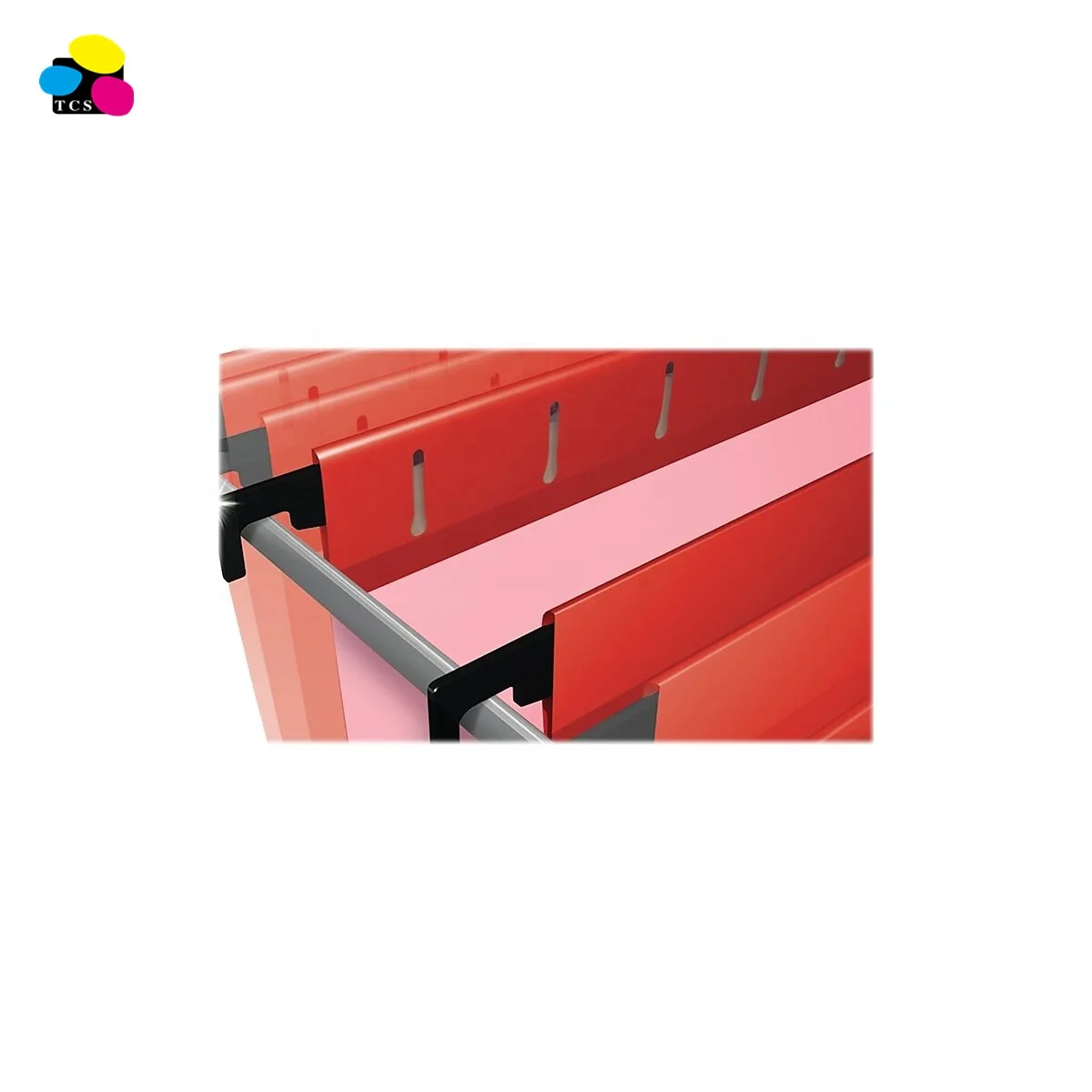 
20/Box High Quality Hook Letter Size 2' Expansion Assorted Colors 5 tabs Reinforced Hanging File Folders 