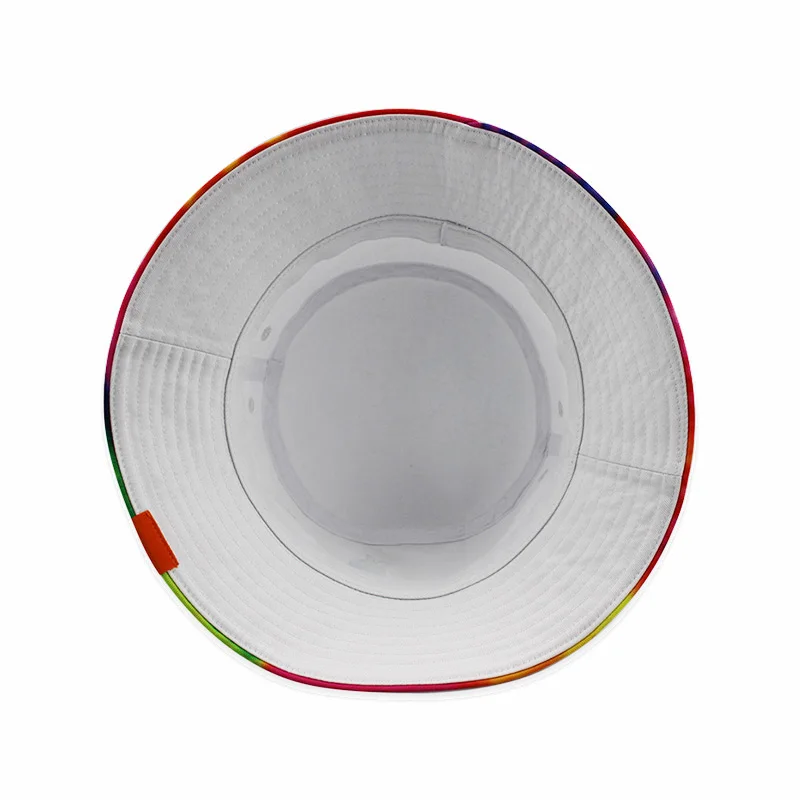 FL-BK023 Custom Printed Plain Logo Twill 100% Cotton Cartoon Pattern Foldaway Bucket Hat Headgear For Summer Beach