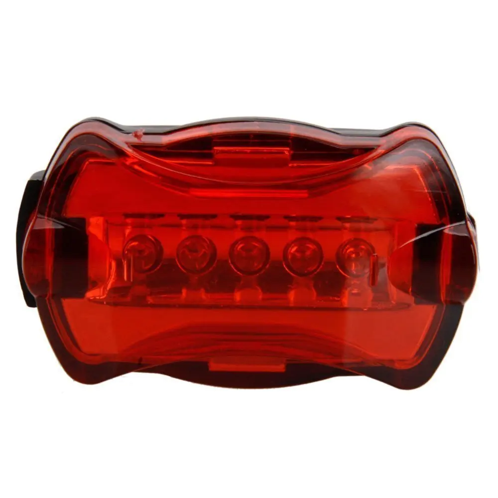 Factory direct sales waterproof led bicycle tail light night riding rear light with battery power supply bicycle light