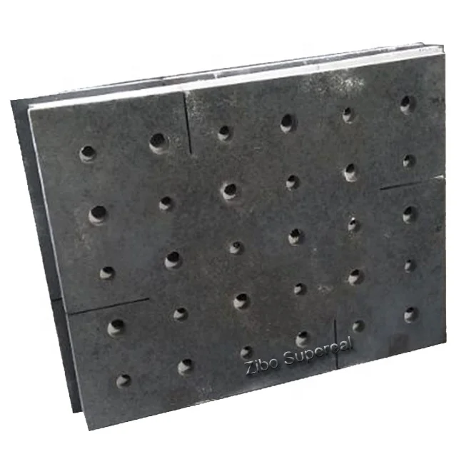 Silicon Carbide Setter Plate / Sic Batts Used As Kiln Shelves 500*400*8mm