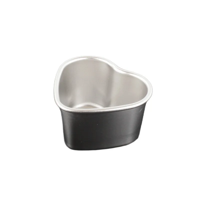 Heart Shaped Stainless Steel Sauce Cup,Using Safe Materials,Can Be Used To Store Snacks, Desserts, Candies And Snacks.