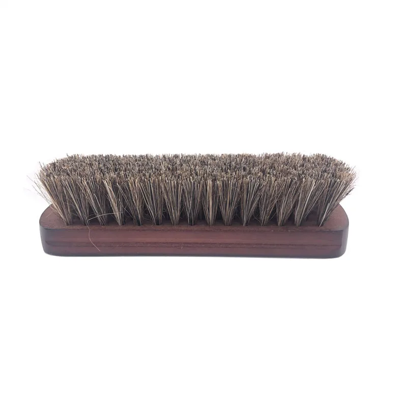 
Big size 100% horse bristle wooden handle shoe brush 