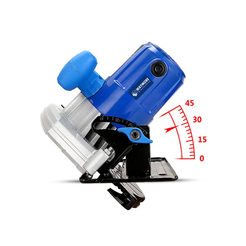 New Product Power Tools Portable Circular Saw Cordless with Laser Aluminium Base