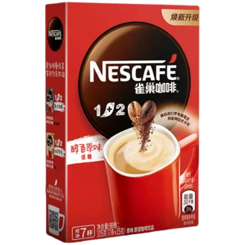 Nestlé Coffee 1 + 2 оригинальные микро-измельченные растворимые кофейные палочки для похудения крем шоколадный аромат молочный оптом