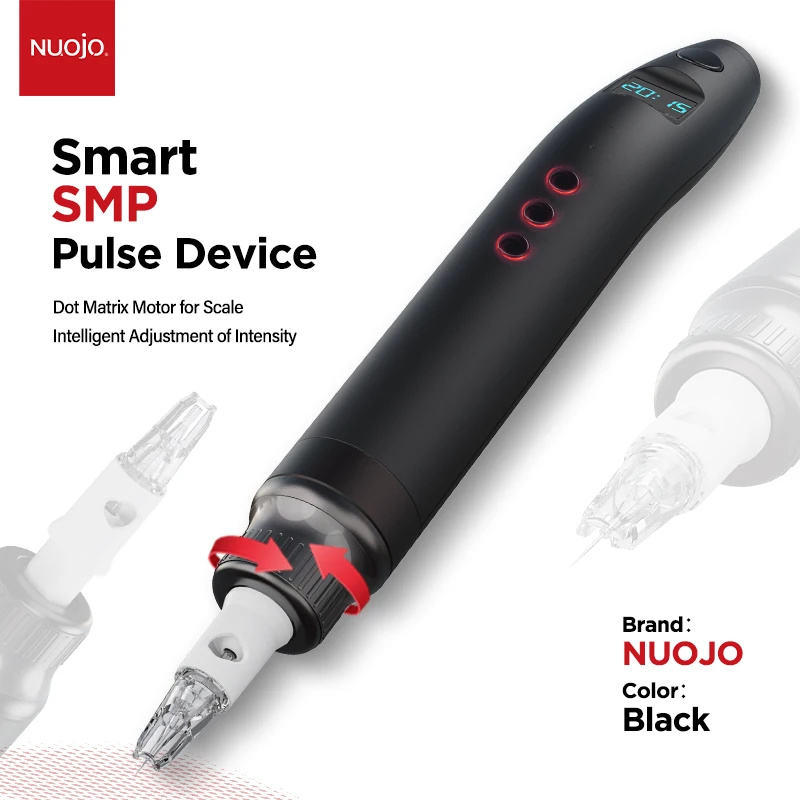 NUOJO Newest OEM SMP Scalp Painless Scalp Micropigmentation Machine pmu Scalp Micro Pigmentation Kit