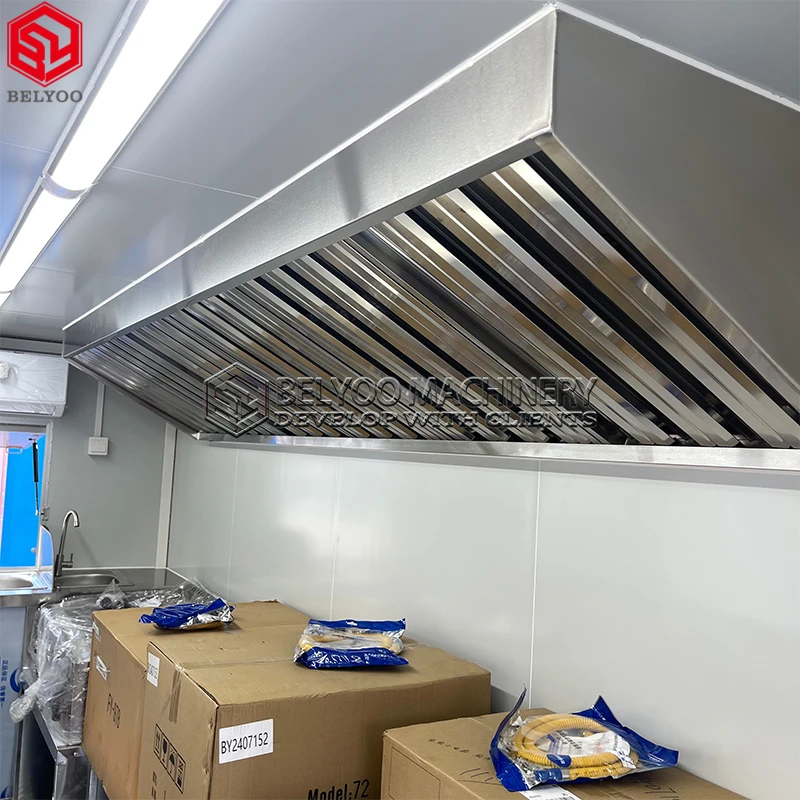 Innovative Street Vending Food Trailer with Full Kitchen and Ice Cream Truck Accessories for Sale