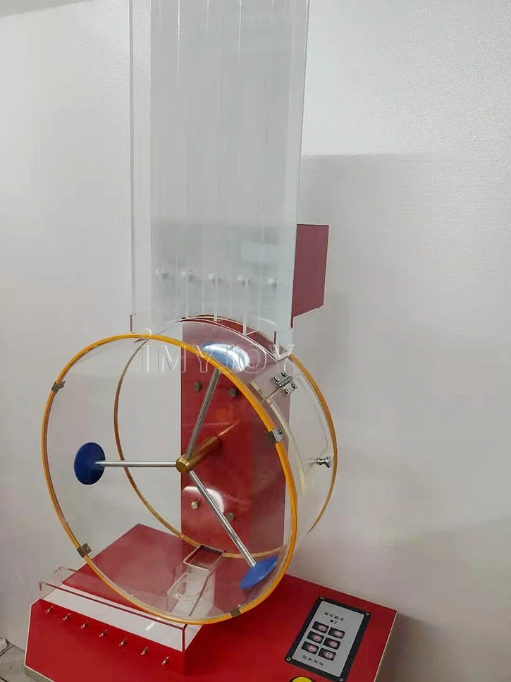  Custom color Stirring lottery machine slot gaming with 200pcs
