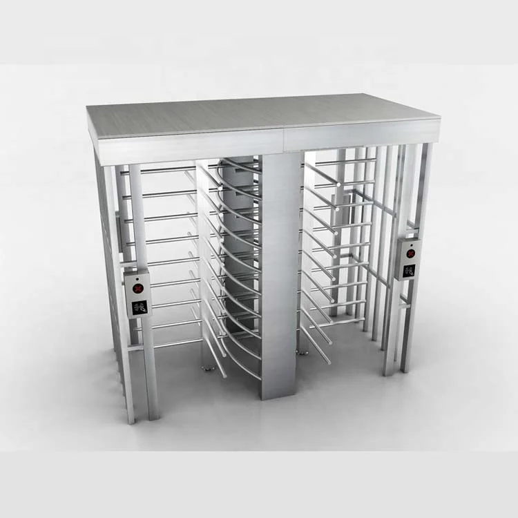 Face Recognition Access Control Rfid Full Height Turnstile Mechanism