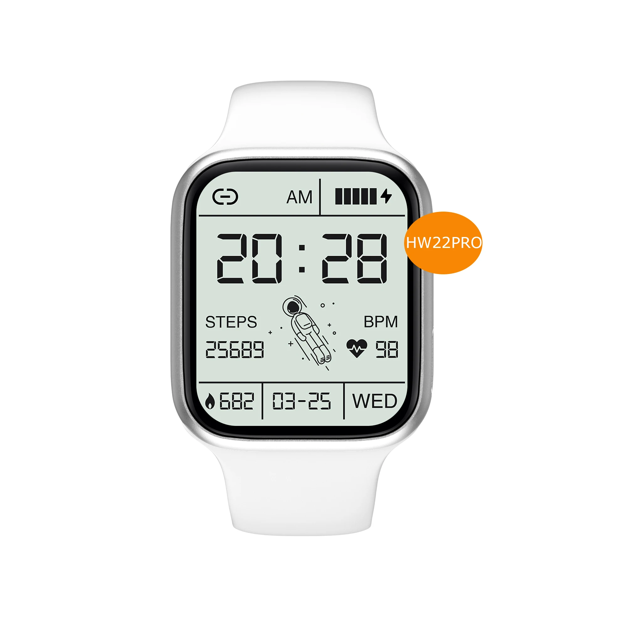 Heart Rate Body Temperature Sleep Watch Series 5 6 Hw 22 Pro Smart Watch Hw22 Pro Hw22Pro Smartwatches