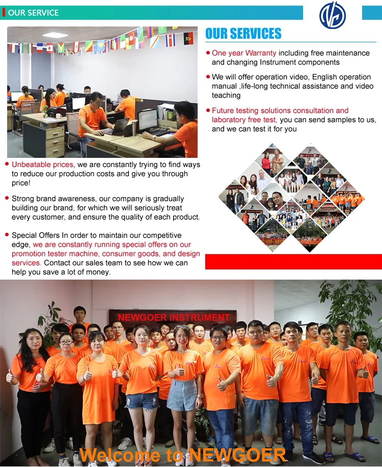 metal hardwaruniversal ultimat tensile compression strength testing machine