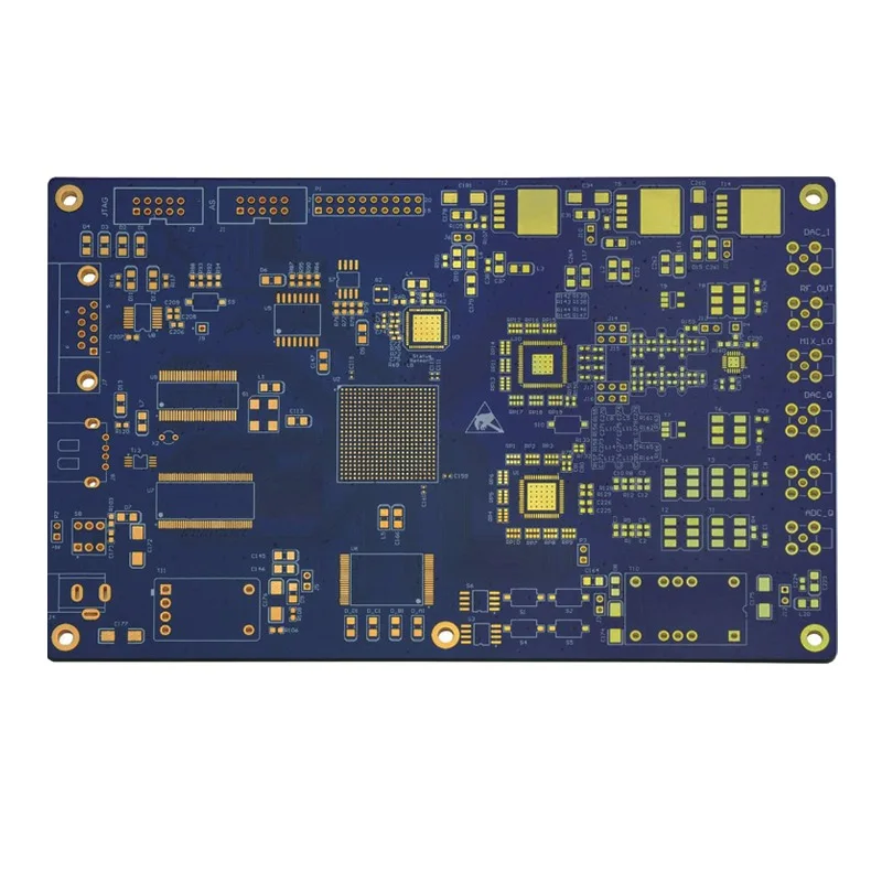 
6 layers gold impedance plate other electronic circuit board PCB prototype service 