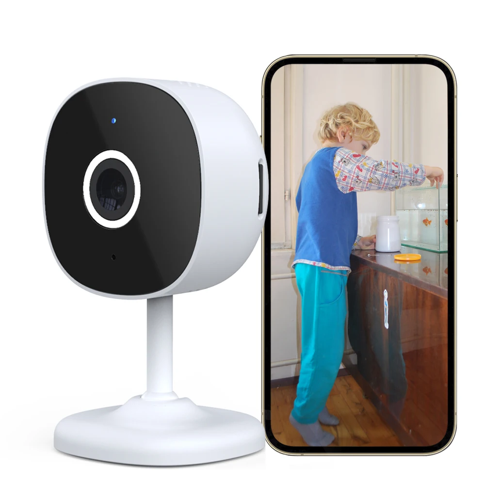 2023 Hot Sale 3MP Wifi Smart Indoor Home Security Camera IR Night Vision