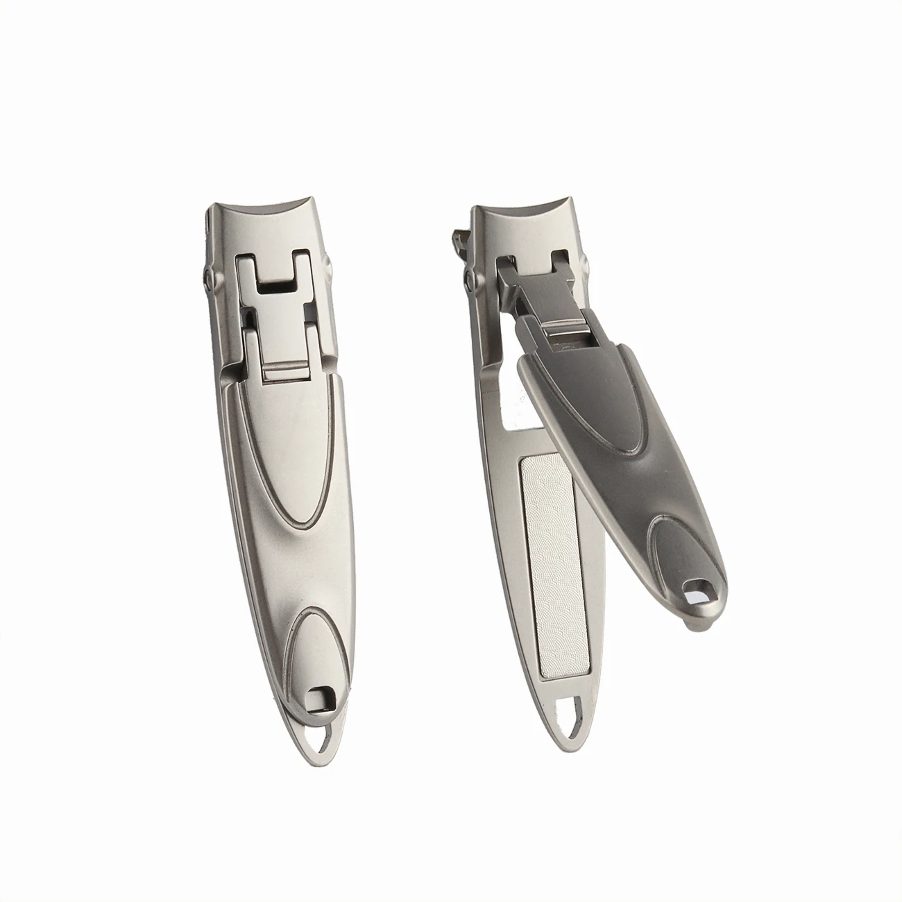 Wholesale Professional Sharp Push Lock Slim Nail Clipper Gift Box Stainless Steel Good Quality Portable Thin Toenail Cutter