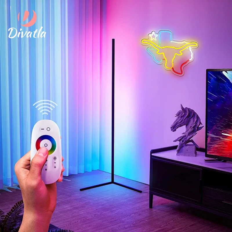 TEXAS  Signboard Customization New Product Neon Light Sign Custom High Quality Acrylic Board Smart Light Led Neon Sign