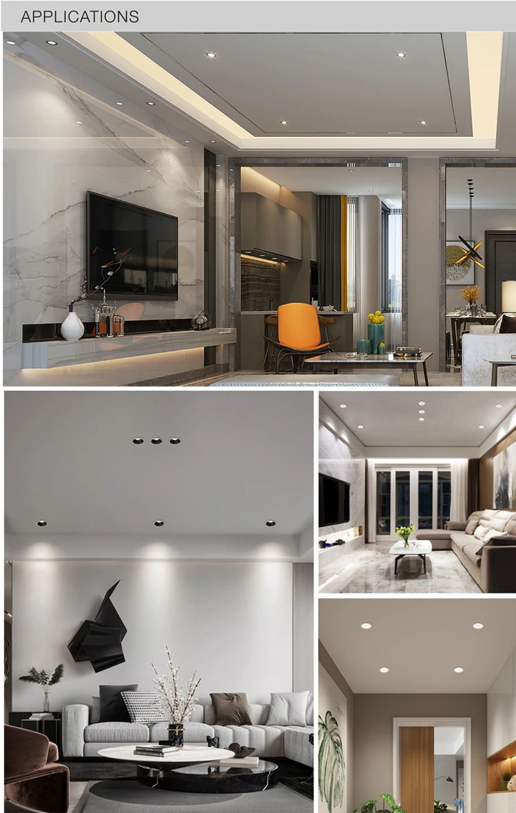 2022  popular new commercial downlight cut on 55mm led light ceiling light