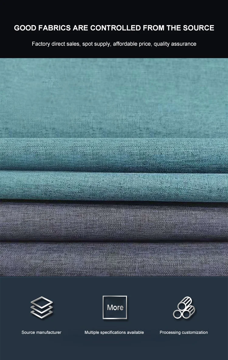 Factory Direct Sales Modern Commerce Style Scrub PU Multiple Colors Oxford Waterproof Fabric 300d