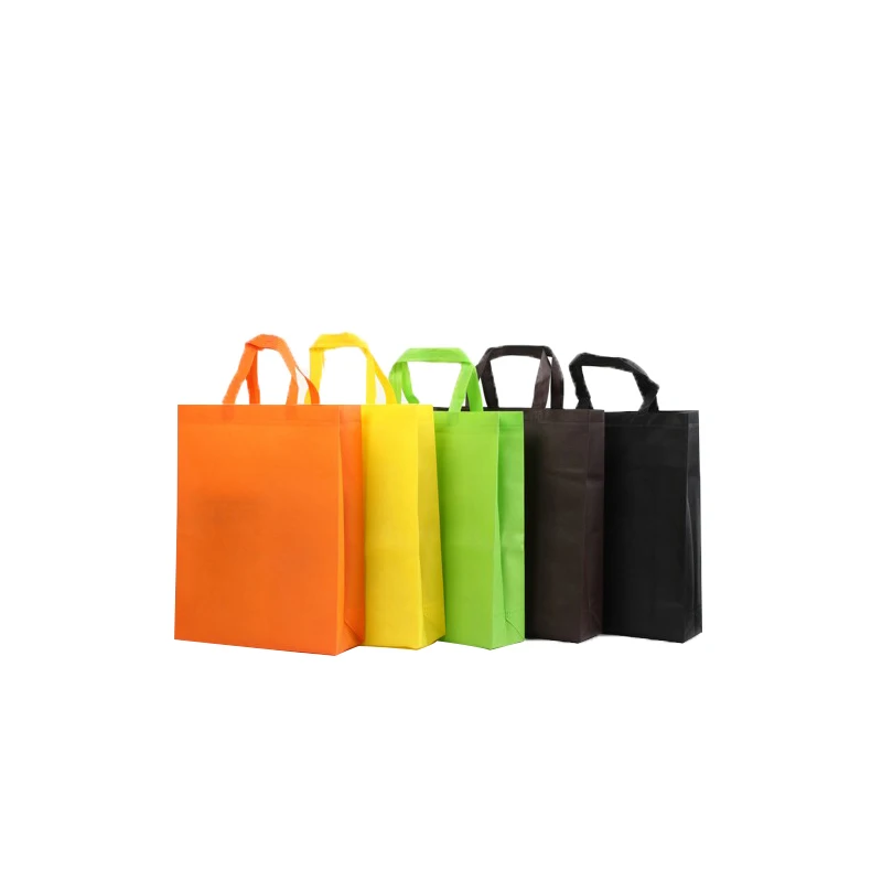 
Vertical Colorful Non Woven Gift Printed Tote Bag 