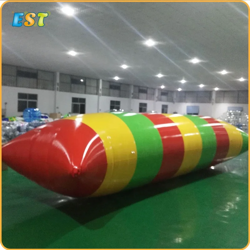 Factory Wholesale Inflatable Water Catapult Blob Launch air Bag Water Park Toys