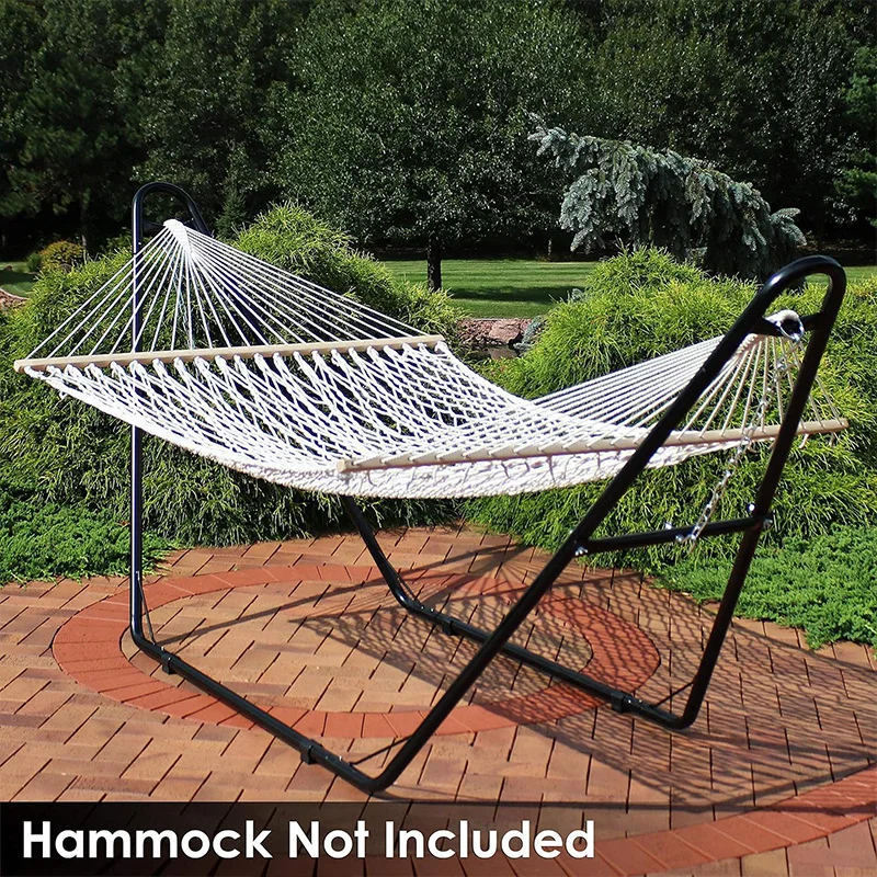 Universal 2-person 550-pound Capacity Hammock Stand Fits 9 to 14 Foot Hammocks Heavy-duty Outdoor Hammock Stands