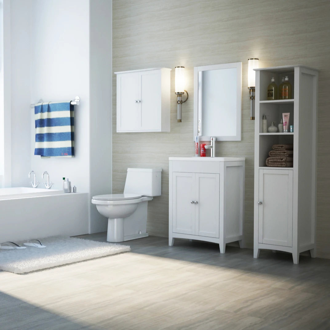 wall hung mounting sink basin and bathroom small mirror storage vanity unit ,floor toilet furniture cabinet set with sink mirror