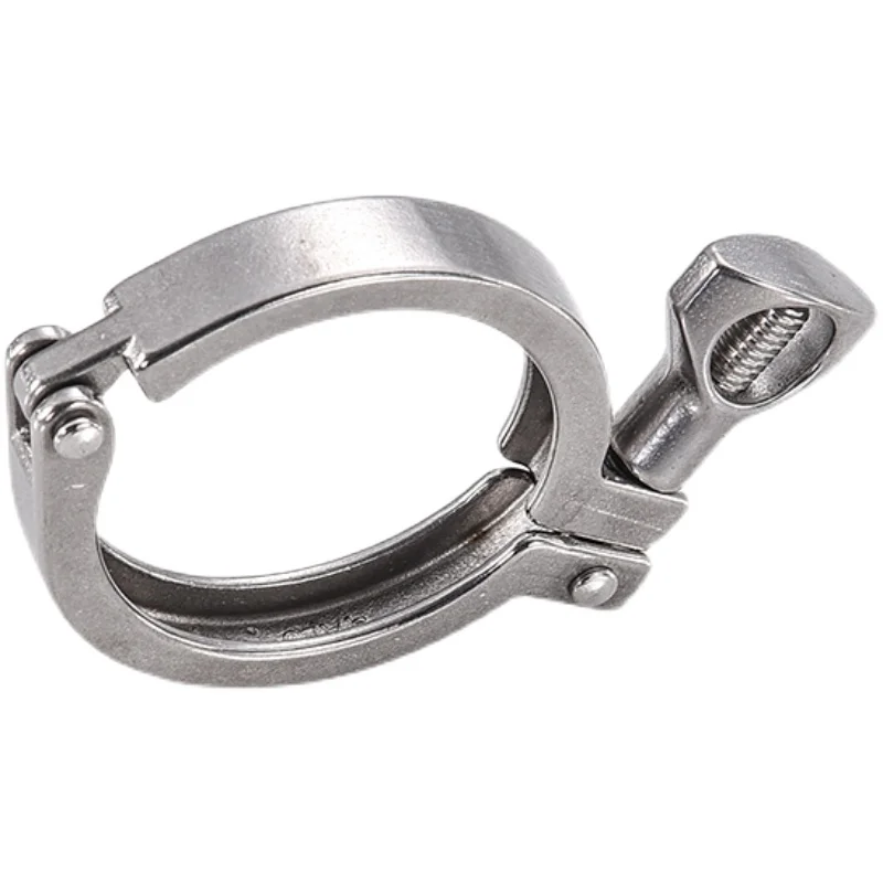 Sanitary Stainless Steel clamp  SS304 Hex Pipe Holder Hexagon Hex Pipe Hanger Tube Support stainless steel pipe fittings
