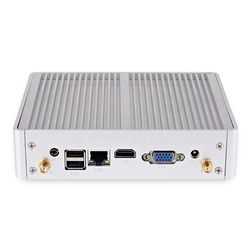 Cheap Thin Client Computer Desktop Fanless Mini pc H03 with i3 i5 i7 for Windows