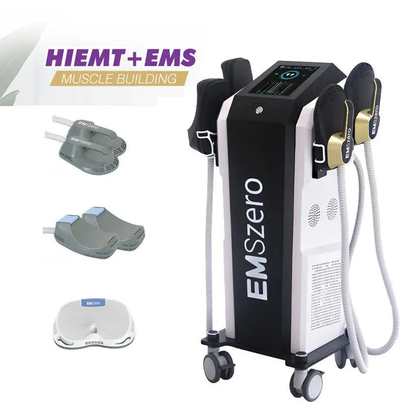 Ems Electro мышечная Стимуляция тела, вакуум для ягодиц, 4 ручки, аппарат для скульптуры мышц